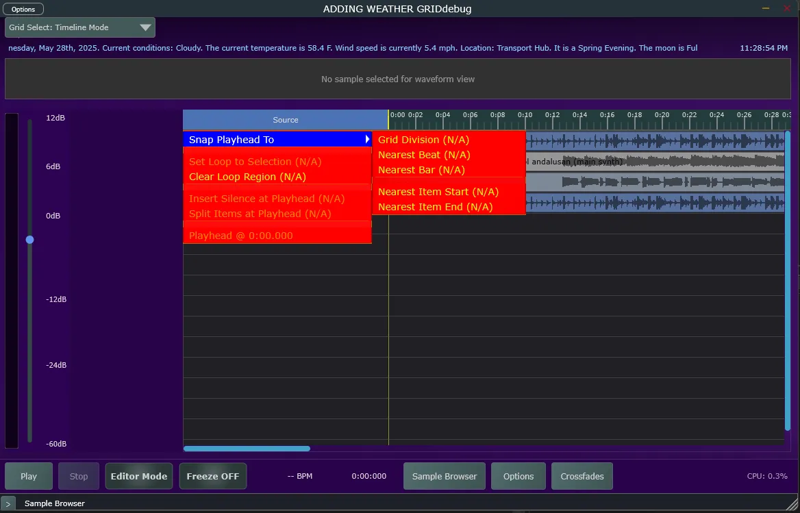 Progress on 2025-05-28