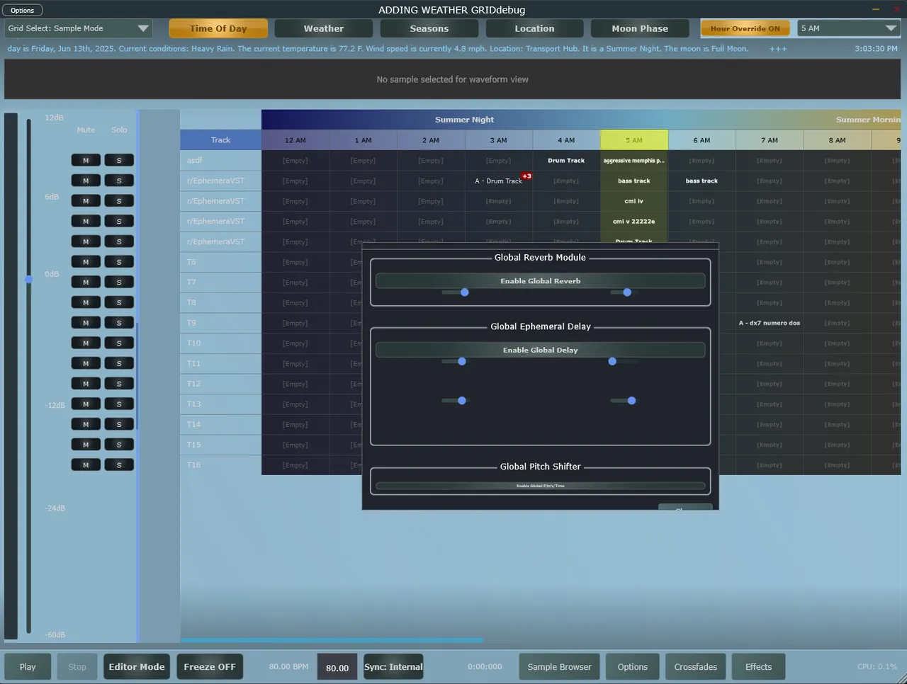 Progress on 2025-06-13